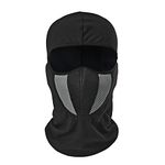 TAGVO Balaclava Face Mask, Breathable Mesh Multipurpose Windproof Motorcycle Cycling Tactical Balaclava Hood Neck Warmer, Fit Helmets for Adults Women and Men Elastic Universal Size