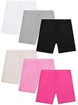 M-Aimee 6 Pack Dance Shorts Girls Bike Short Breathable and Safety 6 Color (2T/3T)