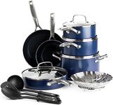 Blue Diamond 14 Piece Cookware Pots