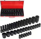 HORUSDY 35-Piece 1/2" Drive Impact 