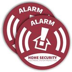 SNP Home Security Alarm System Sticker Signs (1 Style)