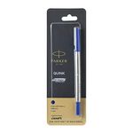 Parker Roller Ball Refill| Blue Ink Color| Fine Tip | Smudge Free Writing Experience | Precision Writing