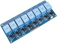 SunFounder 5V 8 Channel Relay Shield Module for Arduino R3 2560 1280 ARM PIC AVR STM32 Raspberry Pi 3, 2 Model B & B+