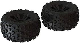 1/8 DBoots Copperhead2 MT Front/Rear 3.8 Pre-Assembled Tyres, 17mm Hex, Black (2)