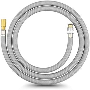 RP50390 Kitchen Faucet Pull Down Hose Fit for Delta Faucet Spray Head Hose Kitchen Faucet Nozzle Replace RP62057 RP74608 59 Inch