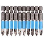 Wolfride Phillips Head Drill Bit Magnetic Phillips Head Screwdriver Bits PH2 Bit Set - 50mm (10PCS)