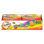 Goldfish Colours Crackers, 6 Snack Packs, 26 Grams