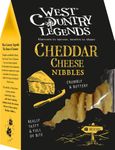 West Country Legends Cheddar Cheese Nibbles, An Ideal Appertiser and Pre-drink Snack or Enjoyed on a Cheese board or Buffet, Vegetarian Friendly, Real Farmhouse Cheese, 85 g Pack