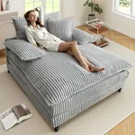 WESTSETLUX 54.8" W Oversized Chaise