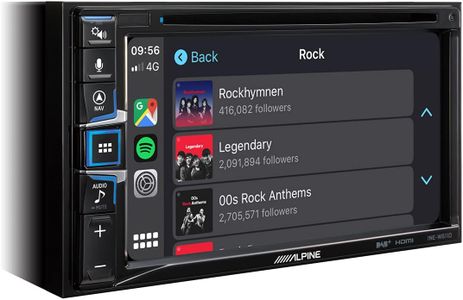 Alpine INE-W611D Car Radio – Black Multimedia Navigation System