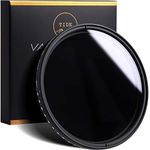 Tide Optics 82mm Variable ND Filter (ND2 - ND400) Circular Neutral Density Lens Filter