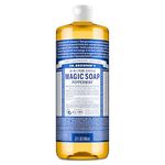 Dr. Bronner's Magic Soaps Pure Castile Soap 18-in-1 Hemp Peppermint, 32 Oz Bottle
