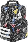 adidas Unisex-Adult Santiago 3 Lunch Bag, Black/Bright Royal/White, One Size Fits All