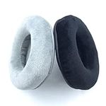 100 MM Replacement Velvet Ear Pads for Beyerdynamic,Sennheiser,AKG,Parabolic Headphones (100mm Black)