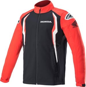 Alpinestars Honda - Chaqueta softshell, color rojo y negro, rojo y negro, XL