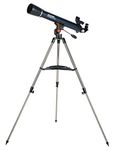 Celestron 21073 AstroMaster LT 60AZ Refractor Telescope, Dark Blue