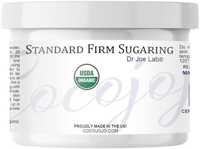 Organic Sugaring Hair Removal Paste - USDA Certified Organic - All Purpose Gentle Professional Bulk 33 oz Sugar Wax Paste for Bikini Brazilian Arms Legs Chest Underarms Body Lips Face Facial Men Women