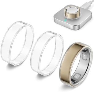 sylacor 3 Pack Clear Ring Cover Compatible with Oura Ring 5