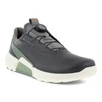 ECCO Men's Grey Waterproof Biom H4 Boa Golf Shoes - UK-11