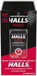 HALLS Minis Cherry Flavor Sugar Fre