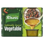 Knorr Vegetable Stock Pot pack of 4 (32 pots) gluten-free to add a rich flavour to vegetable-based and vegetarian meals 8 x 28 g