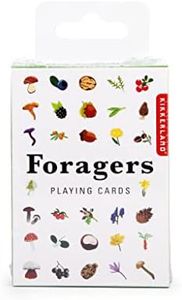 Kikkerland Foragers Playing Cards, 1 EA