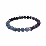 Smart Intentions Kids Bracelet - Anxiety Relief Bracelets for Kids, Crystals & Healing Stones Beaded Children's Bracelet for Stress Relief & Depression (Anxiety Relief)