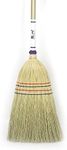 Lehman's Amish-Made House Broom - Authentic Corn Straw Broom with Hardwood Handle, Natural, 55 inches