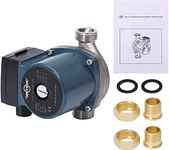 BOKYWOX NPT 1'' Hot Water Circulation Pump 93W Hot Water Recirculating Pump Stainless Steel 304 for Boiler/Floor Heating…