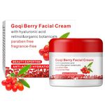 100g Berry Face Cream,Go-Ji Berry Facial Cream,Face Moisturizer Go-Ji Cream,Anti Wrinkle Cream,Anti Aging Face Cream,Face Cream for Women,Face Moisturiser,Moisturizing Revitalizing Cream