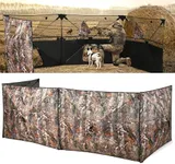 YITAHOME Hunting Blind Panel with Carrying Bag, 3-4 Person Pop-up Waterfowl Blinds, Resilient Field Duck Hunting Tent