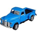 Vintage Pickup Truck Collectible Toy Truck Metal Truck Car Model Vehicle Figurine Desktop Ornaments for Home Office Decoration Blue