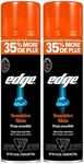 Edge Shaving Gel for Men, 9.5oz, 2 