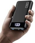 INIU Power Bank, 20000mAh Portable Charger USB C in&out, 22.5W PD3.0 QC4.0 Fast Charge External Battery Pack, LED Display Phone Charger for iPhone 15 14 13 12 Pro X 8 Samsung S22 Google LG iPad Tablet