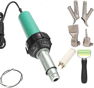 Beyondlife 1600W Plastic Hot Air Welder Heating Gun PVC Vinyl Rod Welding Hot Gas Pistol Tool