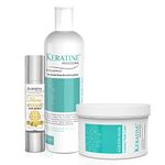 Keratine Professional Sulphate free Smooth Shampoo, Serum & Mask | for Dry & Frizzy hair | (COMBO PACK), Pack of 3