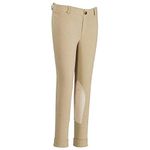 TuffRider Girl's Starter Lowrise Pull-On Jods Breech, Light Tan, 14