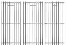 18 13/16 x 8 1/8" Grill Grates for KitchenAid Grill Parts 720-0787D, 720-0953, 720-0953A, 730-0953, Brinkmann 810-8530-S 810-8533-S 810-8534-S 810-7400-F Charmglow 810-7440-S, Stainless Steel, 3PCS