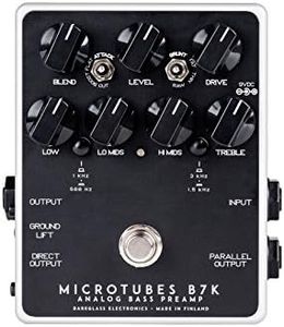 Darkglass Microtubes B7K V2 Bass Preamp Pedal for Electric Bass w/Overdrive, 4-band EQ, and Balanced XLR Output