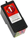 Lexmark No. 1 Inkjet Cartridge Page Life 125pp Colour Ref 18CX781E