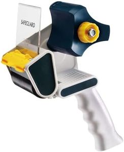 Excell EC-326 Safeguard Packing Tape Dispenser (3" Wide): Retractable Blade Cover for Safety, Push Flap for Smooth Cutting, and one-Hand use. Ideal for Shipping and Carton Sealing.