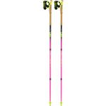 LEKI Ultratrail FX.One Trail Running Poles, Neon Pink/Black/Neon Yellow, 115 cm