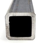 OnlineMetals A500/A513 Carbon Steel Square Tubing, Hot Rolled, ASTM A-36, 2" Height, 0.12" Wall, 24" Length