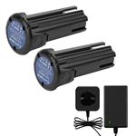 Exmate 3.6V 3.0Ah Li-ion Replacement Battery with 3.6V Charger Compatible with Hitachi EBM315 326263 326299, DB3DL, DB3DL2, FDB 3DL, NT50GS, NT65GA, NT65GS, NT65GB