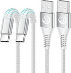 USB C Cable Fast Charge, 10FT 2Pack Yosou 3.1A Type C Charger Cable,Braided Extra Long USB A to Type C Phone Charger Cord for Samsung Galaxy S23 A03s S22 S21 S20fe S10 S9 S8 A12 A13 A32,Note10 9 8