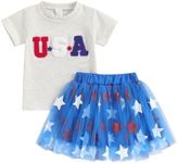 Socutebabe Toddler 4th Of July Outf