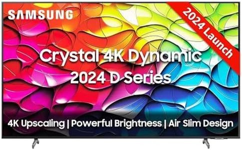 Samsung 108 cm (43 inches) D Series Brighter Crystal 4K Dynamic Ultra HD Smart LED TV UA43DUE80AKLXL (Titan Gray)