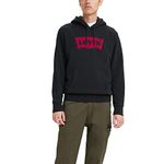 Levi's Men's Graphic Hoodies, Jet Black, Large