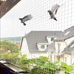 Mr. Right Pigeon Nets for Balconies (6x20 Ft), Anti Bird Control Net, Heavy Duty HDPE Mesh Net for Balconies, Installation Kit Included