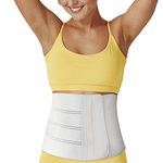 ARMSTRONG AMERICA Abdominal Binder Post Surgery Tummy Tuck | Postpartum Belly Band Wrap | Post C Section Belly Binder | Stomach Compression Hernia Belt For Women & Men Waist Binder Hysterectomy (XL)